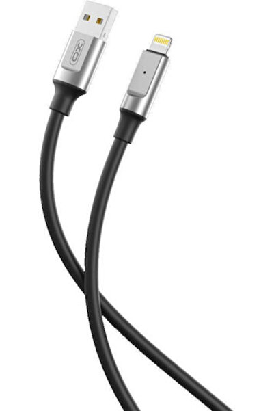 Xo Nb251 Καλώδιο USB-A σε Lightning 30W Μαύρο 1μ (XO-NB251LBK)