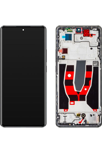 OPPO Οθόνη με μηχανισμό αφής για Reno10 (Γκρι) Κωδικός: 621029000060