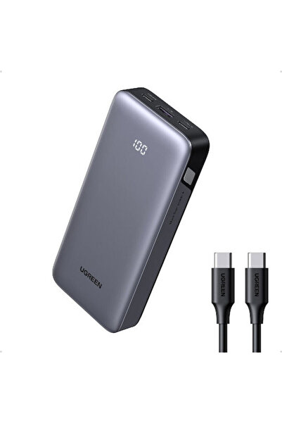 Ugreen PB532/55989B Power Bank 20000mAh 30W με θύρα USB-A και 2 θύρες USB-C P...