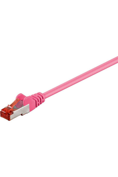 goobay Καλώδιο S/FTP Cat.6 Gigabit Ethernet 1μ Μωβ Κωδικός: 95475