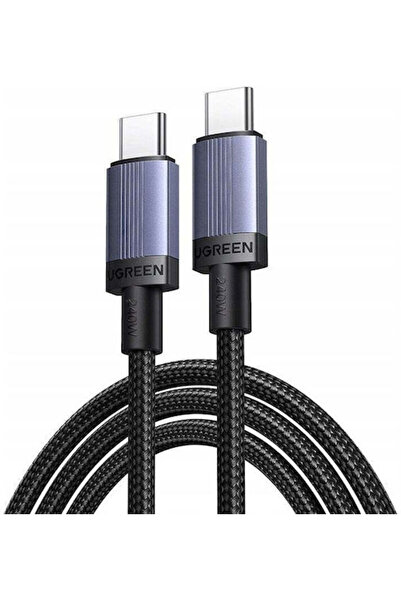 Ugreen Καλώδιο USB 2.0 USB-C Αρσενικό - USB-C 240W PD Γκρι 3μ 65834