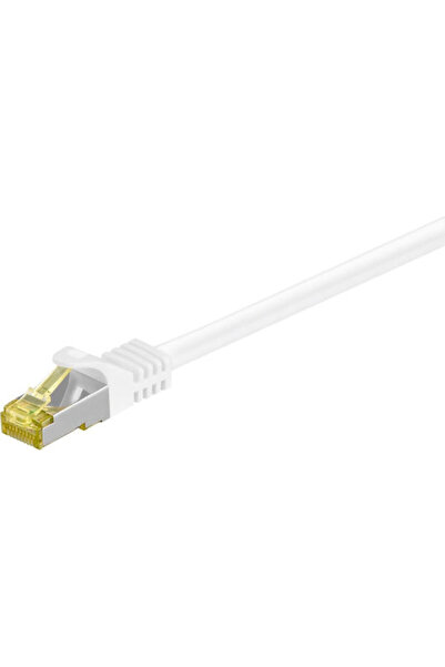 goobay Καλώδιο Ethernet S/FTP Κατηγορίας 7 (10Gbps) 5μ Λευκό Κωδικός: 91095