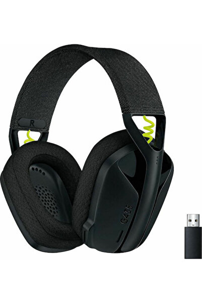logitech G435 Lightspeed Ασύρματα Ακουστικά Gaming Πάνω από το Αυτί με Συνδεσ...