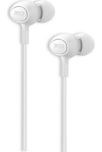 Xo S6 Ενδοωτικά ακουστικά handsfree με βύσμα 3.5mm, λευκά