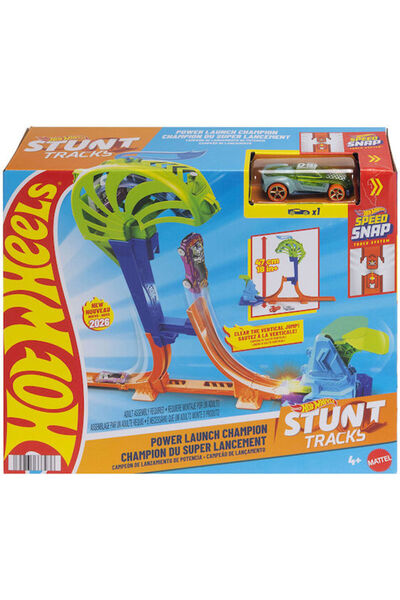 HOT WHEELS Πίστα για ακροβατικά κινήματα για παιδιά 4+ ετών