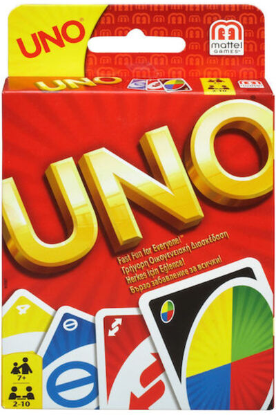 Mattel Games Επιτραπέζιο παιχνίδι UNO Κάρτες για 2-10 παίκτες, ηλικίας 7+ ετώ...