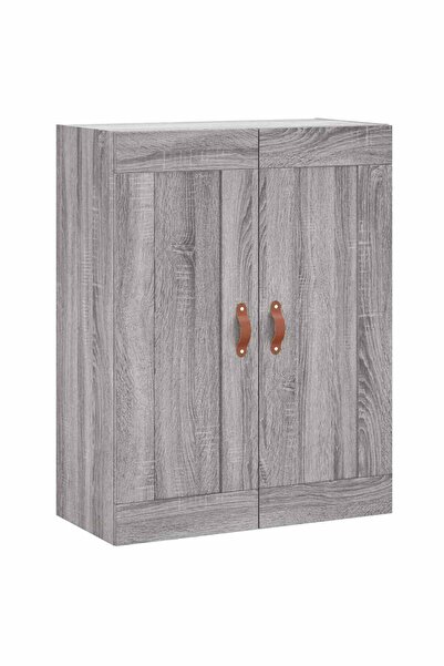 vidaxl Dulap pe perete, sonoma gri, 69,5x34x90 cm, lemn prelucrat