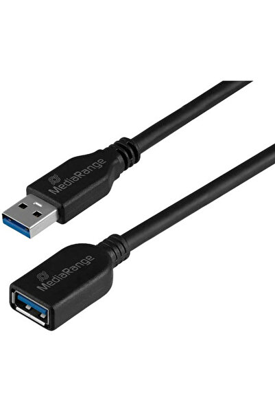 MediaRange Καλώδιο USB 3.0 5μ Τύπου Α Αρσενικό σε (MRCS241)