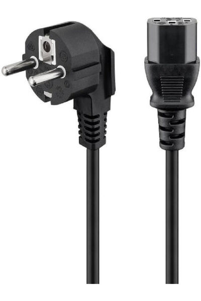POWERTECH Καλώδιο Schuko - IEC C13 5μ Μαύρο (CAB-P032)