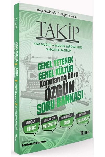 Temsil Kitap Temsil 2026 Baskı TAKİP İcra Müdür ve Yardımcılığı Genel Yetenek...