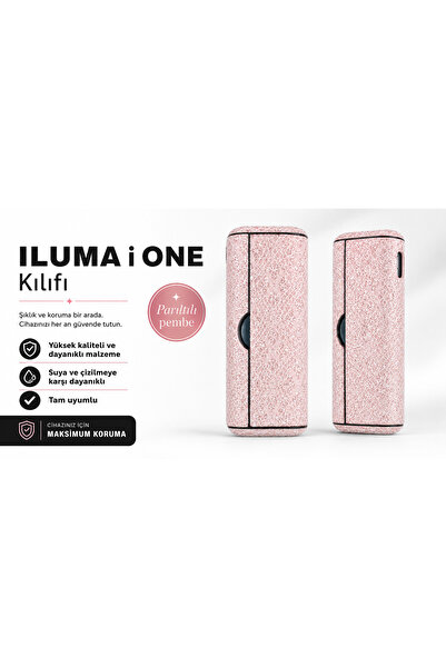 YuumiCo Pembe Parıltılı Iluma Prime ve i Prime Kılıfı ve Kapağı - Iqos Iluma ...