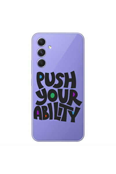 Other Samsung A55 Push Your Ability Transparent Silicone TPU Θήκη
