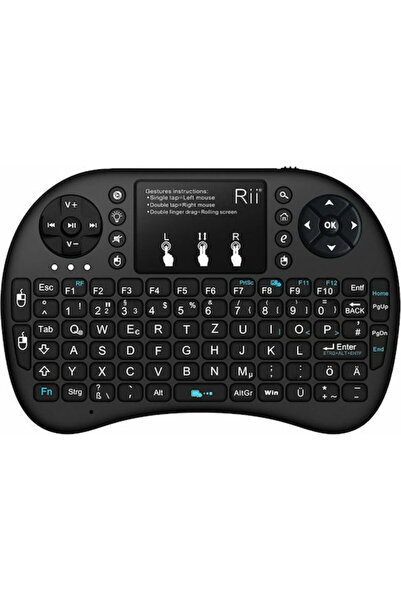 Other Riitek mini i8+ Ασύρματο πληκτρολόγιο με επιφάνεια αφής Αγγλικό US