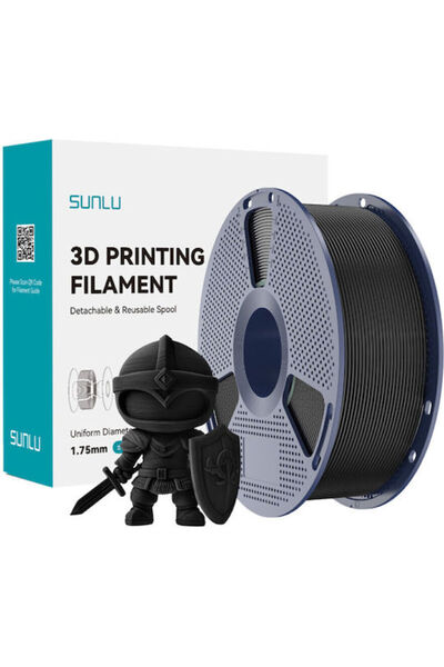 Sunlu PLA+ Νήμα Εκτυπωτή 3D Μαύρο