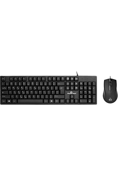 POWERTECH PT-1075 Σετ Πληκτρολόγιο & Ποντίκι Ελληνικό