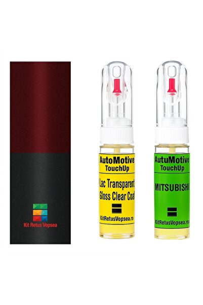 YLKRS AUTOMOTIVE Kit retus vopsea touch-up Mitshubishi Montero Sport MIT0614 ...