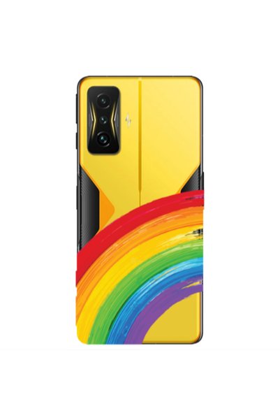 Other Xiaomi Poco F4 Gt Rainbow 3 Transparent Silicone TPU Θήκη