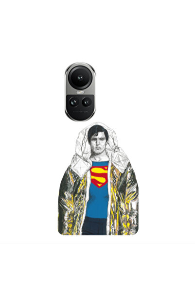Other Oppo Reno10 5G Superman 2 Transparent Silicone TPU Θήκη