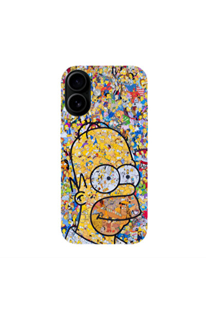 Other Apple Iphone 16 Simpsons Transparent Silicone TPU Θήκη