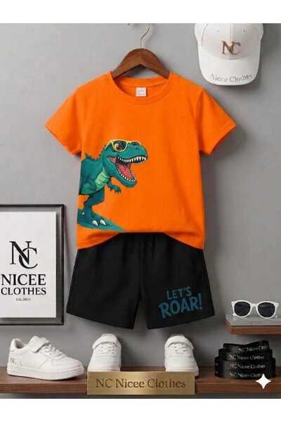 NC Nicee Clothes ΚΑΛΟΚΑΙΡΙΝΟ ΠΑΙΔΙΚΟ ΣΕΤ ΜΠΛΟΥΖΑΚΙ-ΣΟΡΤΣ ΟΥΝΙΣΕΞ (ΜΕ ΣΤΑΜΠΑ Δ...