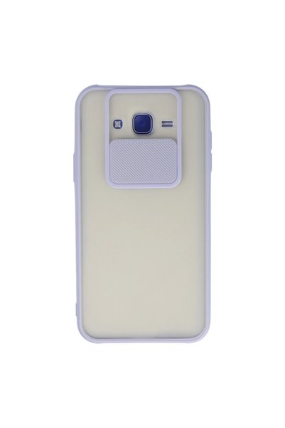 eco port Compatible with Galaxy Models J7 Case Palm Frosted Camera Sliding Si...