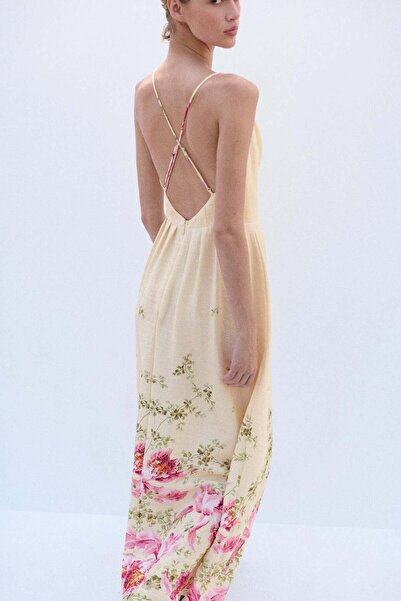 H&M Flared-skirt strappy dress