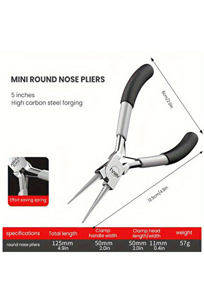 Choice Round pliers 2247 AIRAJ Mini Cutting Pliers Multi-Function Electrical ...