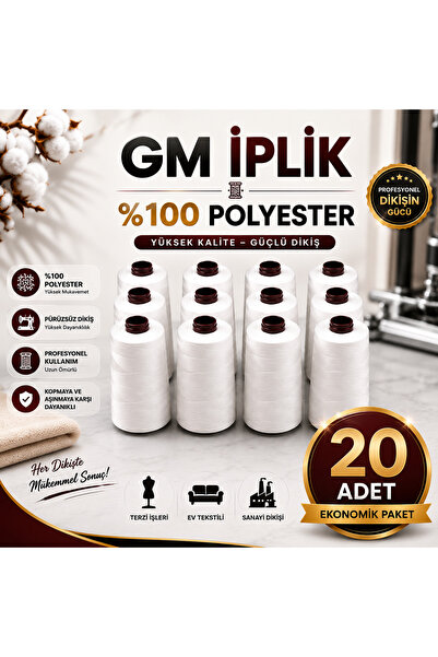 GÜMÜŞ MAKİNA ÇUVAL AĞZI DİKİŞ İPLİĞİ A KALİTE
