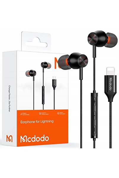 Mcdodo Wired In-Ear Headphones With Microphone For Lightning Iphone 14