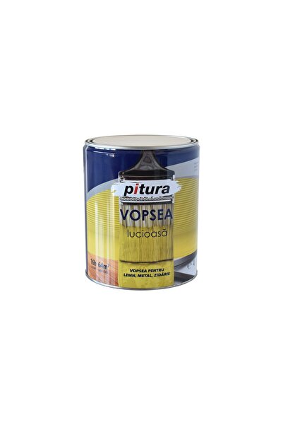 Kober Vopsea lucioasă PITURA, 0.6L, gri metalizat, / V53850-C0.6L