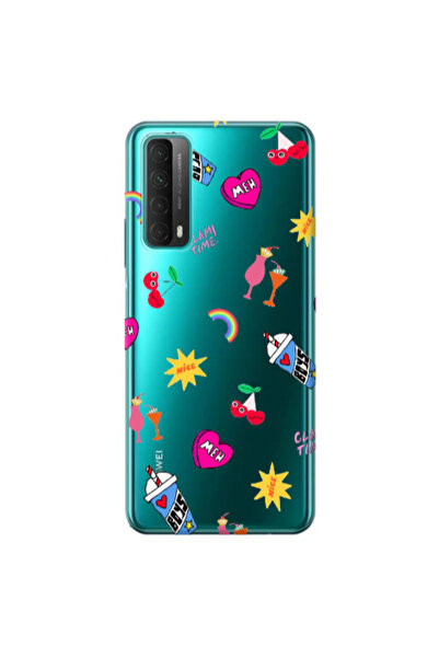 Other Huawei P Smart 2021 glam time Transparent Silicone TPU Θήκη