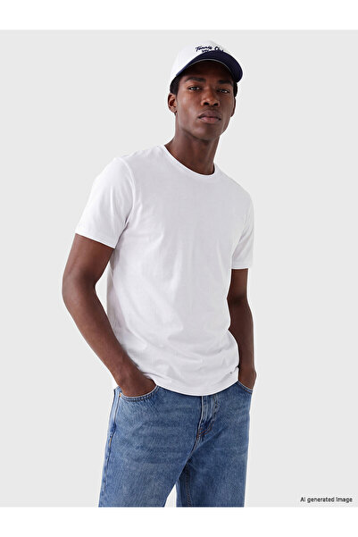 LC Waikiki Vizyon New Season Slim Fit Flexible Basic Men's T-Shirt 3-Pack