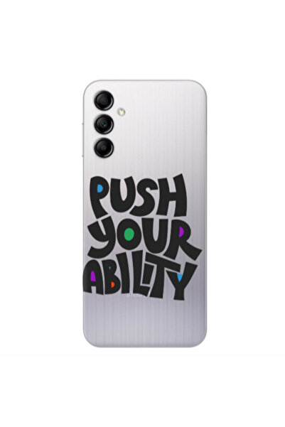 Other Samsung A24 Push Your Ability Transparent Silicone TPU Θήκη