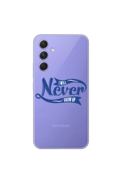 Other Samsung A35 I Will Never Grow Up Transparent Silicone TPU Θήκη