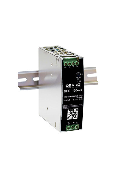 Derko NDR-75 Güç Kaynağı 76,8W 24V DC 3,2 Amper
