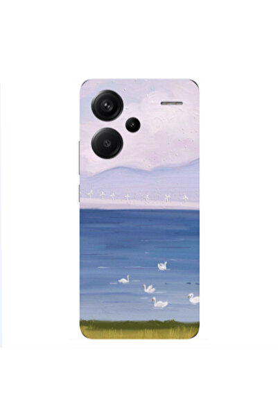 Other Xiaomi Redmi Note 13 Pro+ 5G Swan Lake Transparent Silicone TPU Θήκη