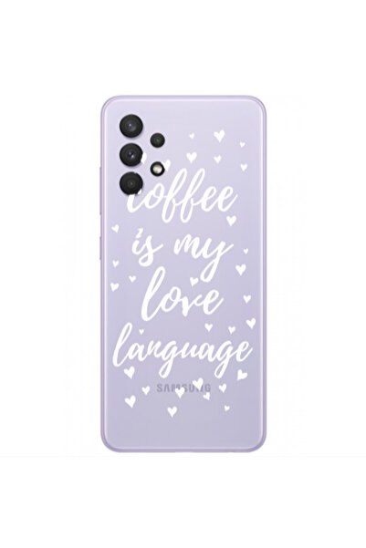 Other Samsung A32 4G Coffe is my love language Transparent Silicone TPU Θήκη