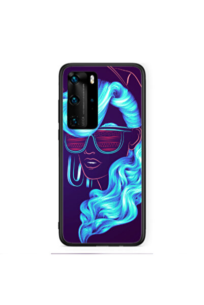 Other Huawei P40 Pro Hatted style Black Glossy Θήκη