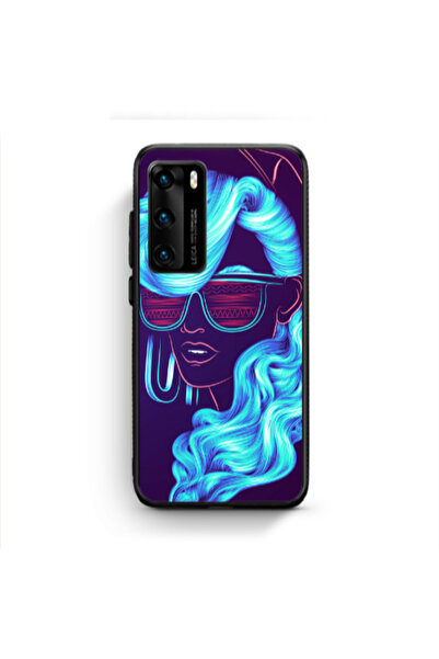 Other Huawei P40 Hatted style Black Glossy Θήκη