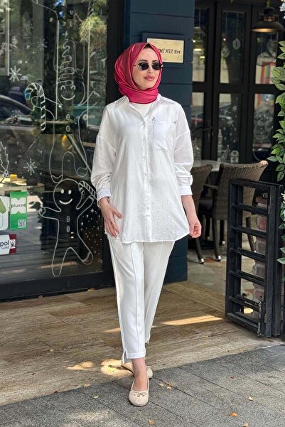 Kayra Tunik KA-B26-21049 Beyaz