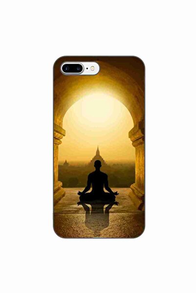 OEM Case compatible with Apple iPhone 7 Plus, 8 Plus Silicone Gel Tpu Meditat...