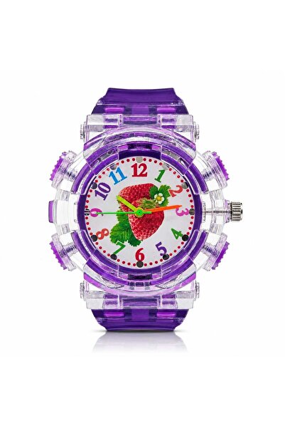 Watch Ceas electronic HAPPY TIME pentru copii stil modern mov CC19