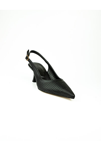 MASSİMA 8213 Pantofi de damă pentru rochie de seară cu toc negru