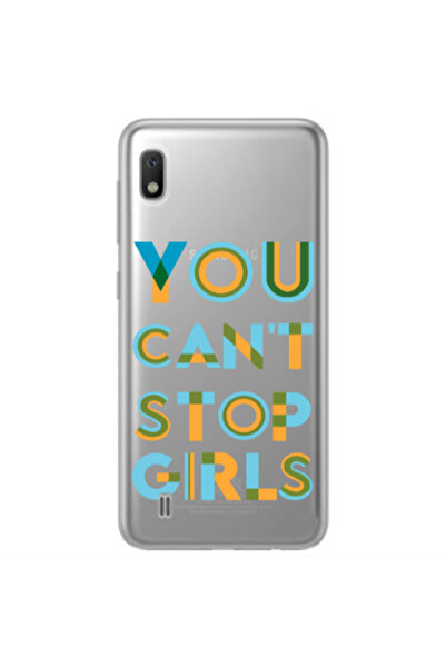 Other Samsung A10 You Cant Stop Girls Transparent Silicone TPU Θήκη