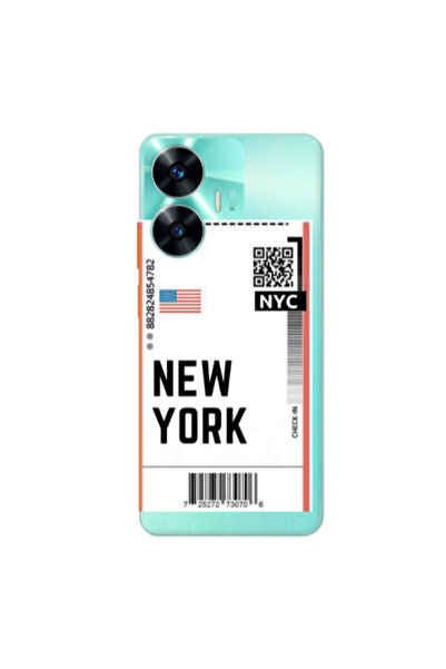 Other Realme C55 New York NYC Transparent Silicone TPU Θήκη