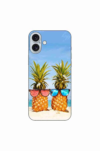 OEM Case compatible with Apple iPhone 16 Plus Silicone Gel Tpu Model Beach Pi...