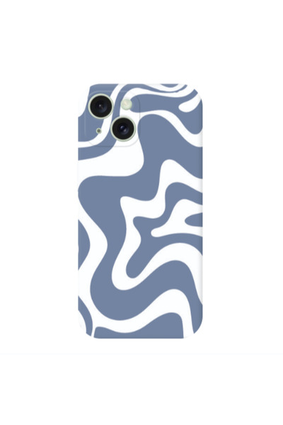 Other Apple iPhone 15 Plus Wavy Transparent Silicone TPU Θήκη