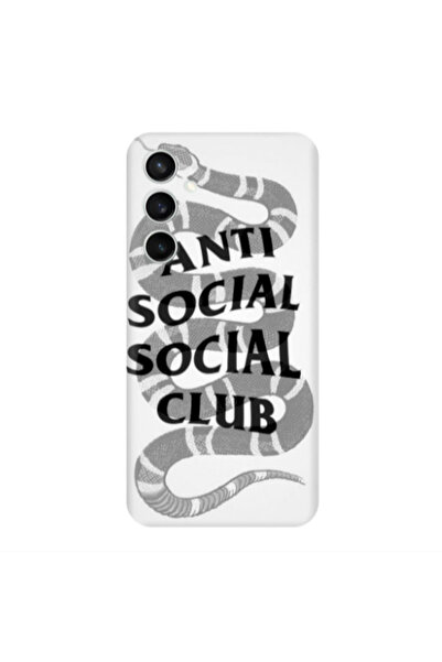 Other Samsung S24 FE Social club Transparent Silicone TPU Θήκη