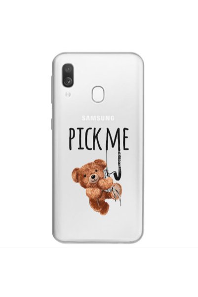 Other Samsung A40 Pick me Transparent Silicone TPU Θήκη