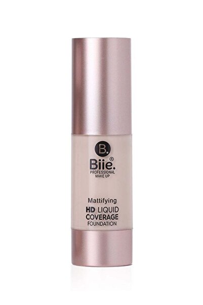 biie Matte Finish Foundation Liquid Foundation Full Coverage Foundation No.101